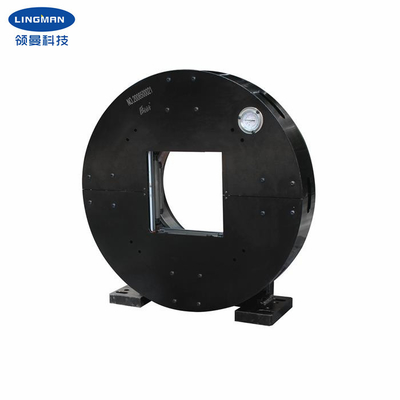 Lingman Pneumatic Rotary 120/130mm Chuck CNC Laser Chuck para máquina de corte a laser de fibra