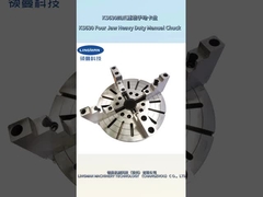 KS630 Quatro mandíbulas de trabalho pesado chuck manual