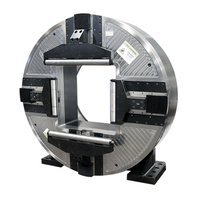 Mandril pneumático resistente do laser de 640mm com força de aperto 25kn e design de curso completo para corte de tubo grande