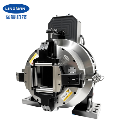 Lingman High Precision Double-sided Laser Chuck com Design de comprimento completo para torno CNC