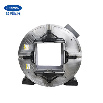 640mm Large Hollow Laser Rotary Chuck com força de fixação de 25KN para corte de tubos industriais